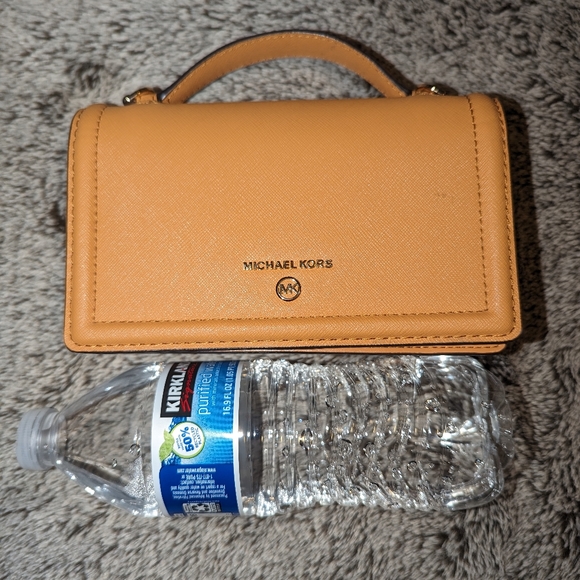 Michael kors jet set top handle smart phone crossbody bag - Picture 7 of 10